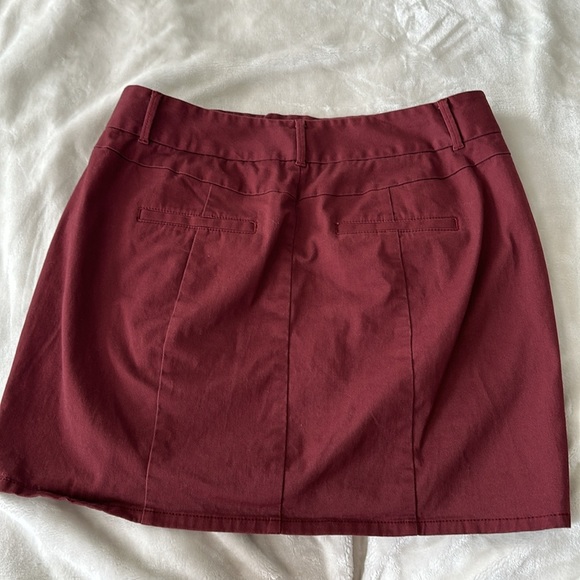 LOFT CARGO MINI SKIRT WITH BUTTON DETAIL AND POCKETS. SIZE 14 - Picture 4 of 4